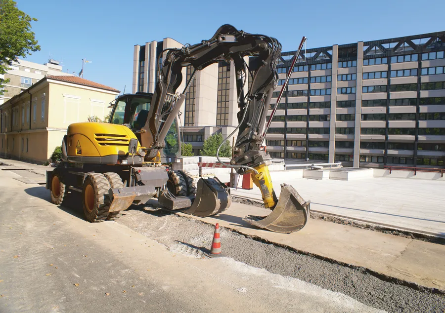 Pekerjaan infrastruktur jalan